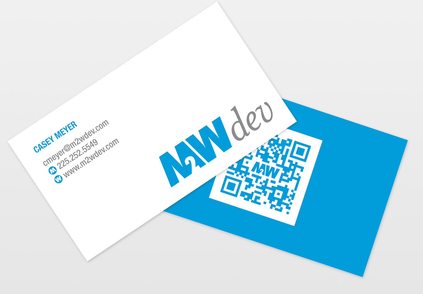 m2wdev business cards